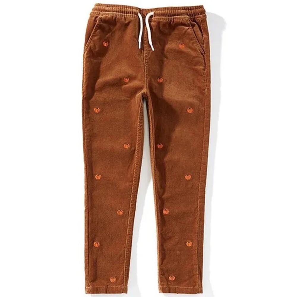 Adventurewear 360 Little Boys Schifli Pumpkin Curduroy Brown Pants Size 2